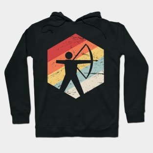 Retro Vintage Bow Archery Hoodie